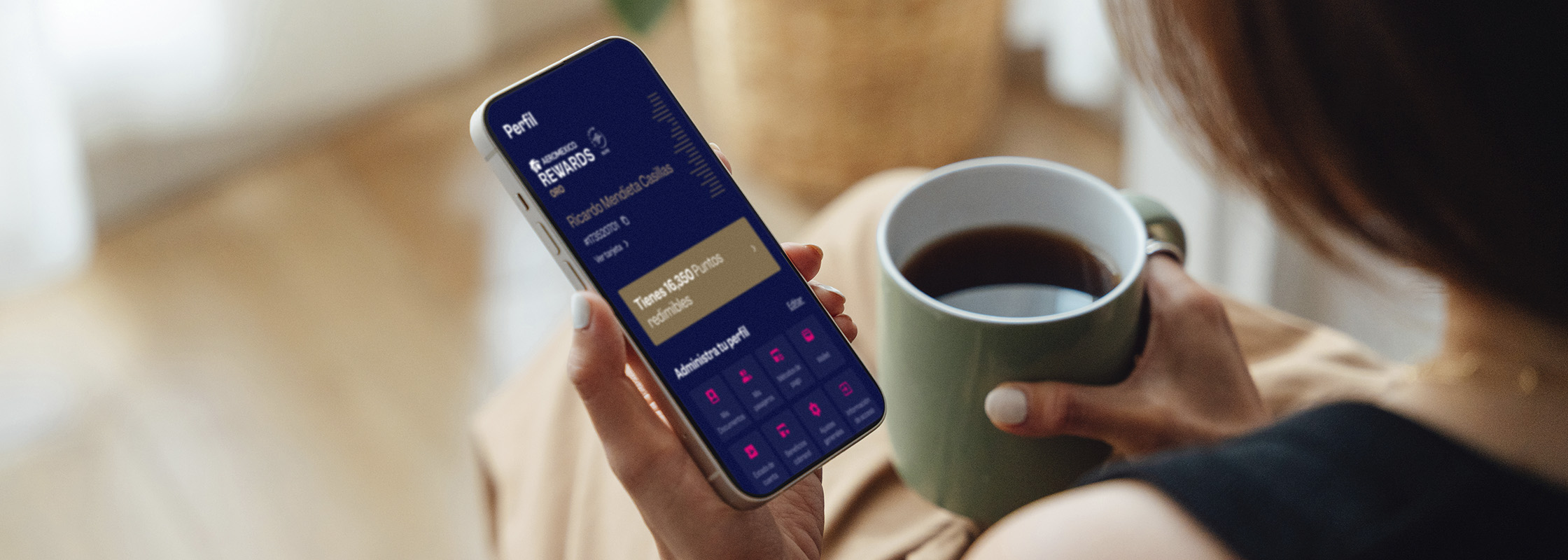 Beneficios digitales para viajeros Aeroméxico