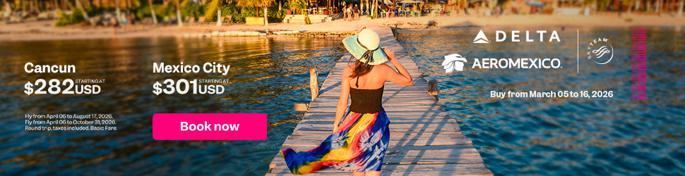 Book flights Aeromexico 2026